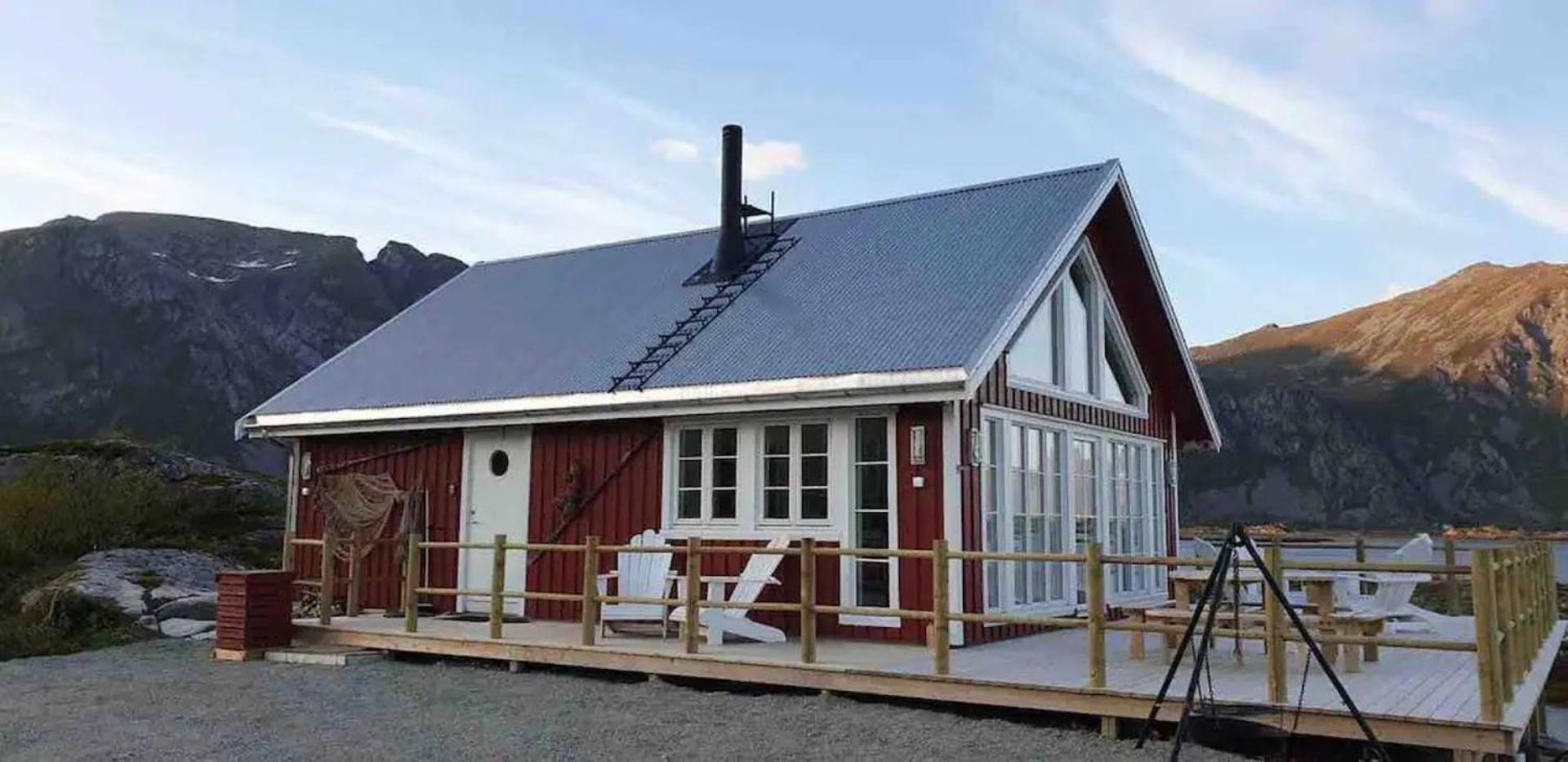 Valberg High Quality Seaview Cabin 외부 사진